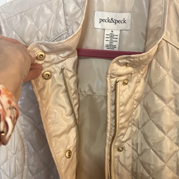 Peck & Peck  NWOT Quilted Vest sz M - Picture 4 of 6